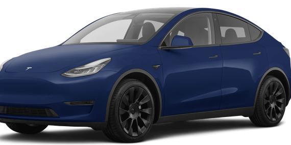 TESLA MODEL Y 2021 5YJYGDEE6MF078624 image